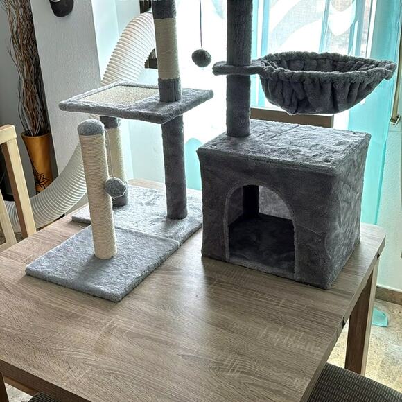Brand New Cat tree Scratching Tower for Indoor 2 Styles Activity Tree - Picture 2 of 5